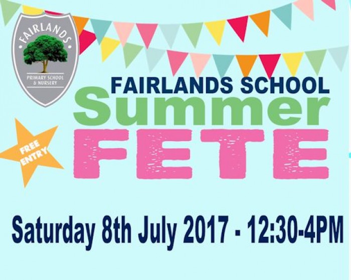 8th July: Fairlands School Summer Fete, Stevenage