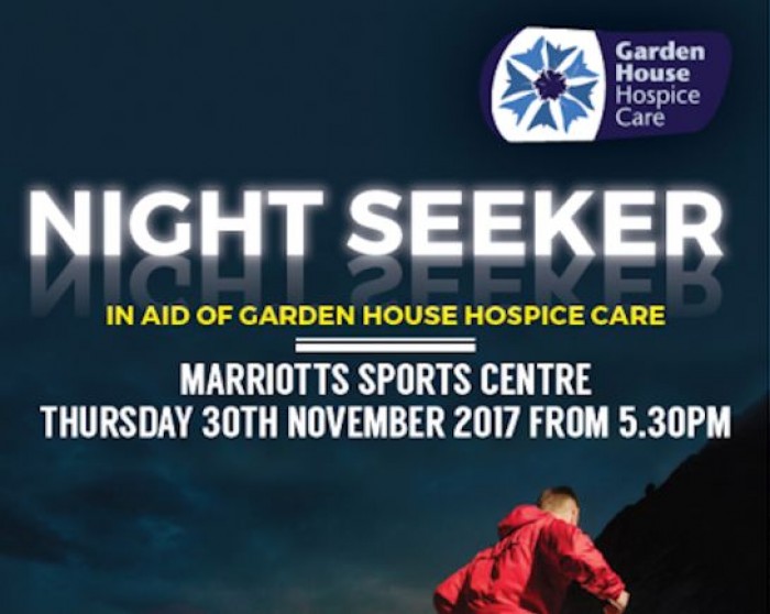 30th Nov: Night Seeker, Marriotts Sports Centre, Stevenage