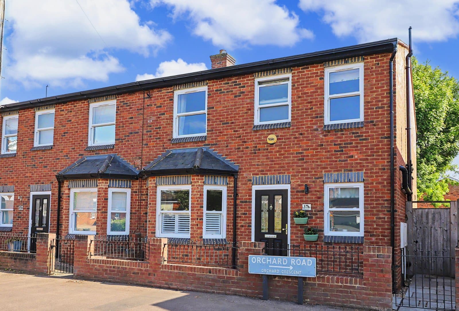 BAY FRONTED, FOUR BEDROOM SEMI DETACHED HOME WITH  STYLISH, MODERN INTERIOR WITH A FEATURE OPEN PLAN KITCHEN/DINING ROOM OPENING TO A PLEASANT REAR GARDEN.