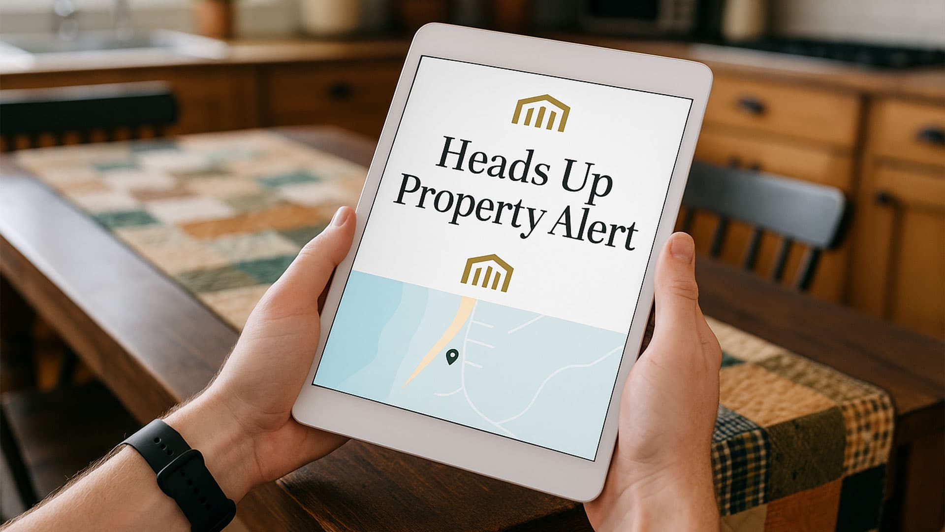 Heads up property alerts