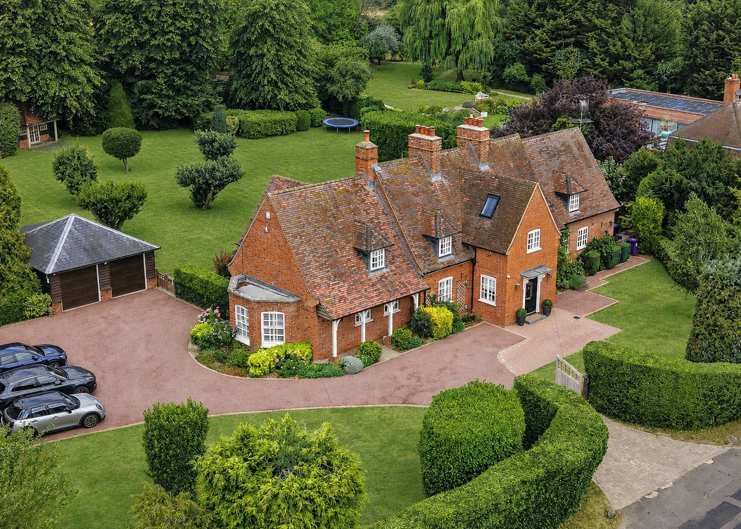 Deards End Lane, Knebworth, Hertfordshire,