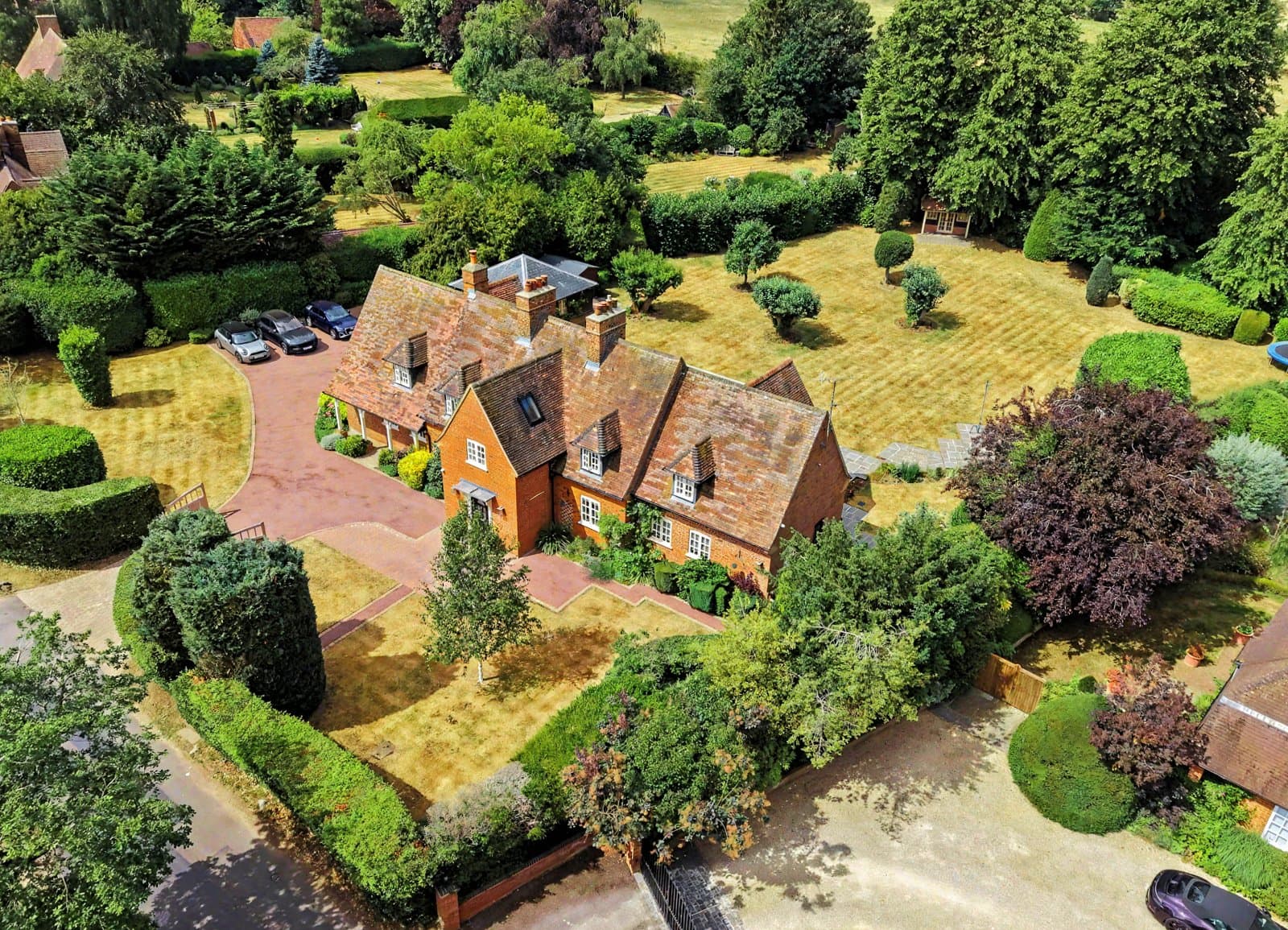 Deards End Lane, Knebworth, Hertfordshire,