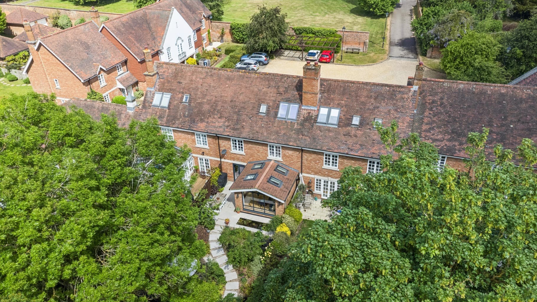 The Walled Garden, Tewin Water, Tewin, Welwyn, Hertfordshire, AL6