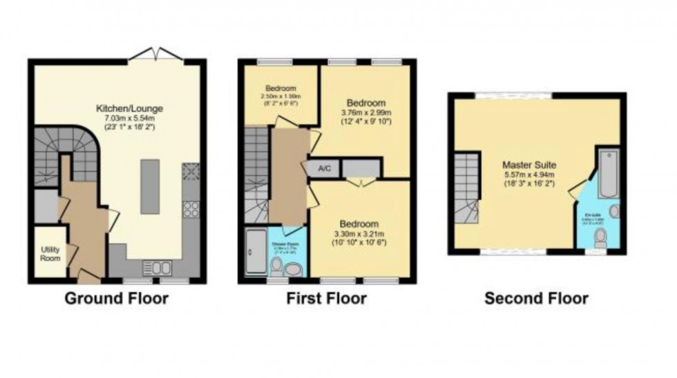 Floorplan for Middlemarch, Fairfield, Hitchin