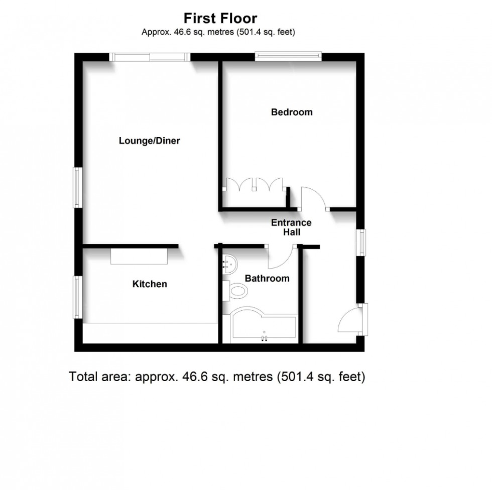 Floorplan for Chatsworth Court, Stevenage