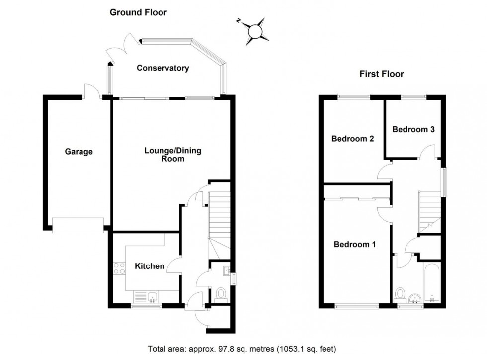 Floorplan for Leggett Grove, Stevenage