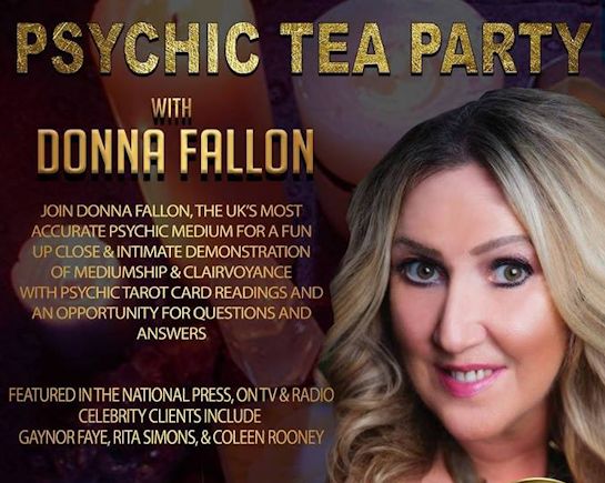 11th March: Psychic Tea Party, Molly's Tea Room, Hitchin