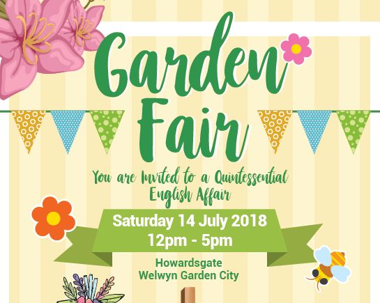 14th July: Garden Fair, Welwyn Garden City