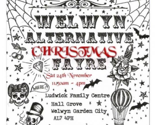 24th Nov: Alternative Christmas Fair, Ludwick Family Centre