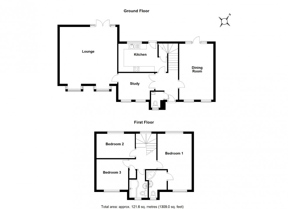 Floorplan for Stevenage, Herts